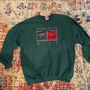 Vintage NHL Minnesota Wild Sweatshirt